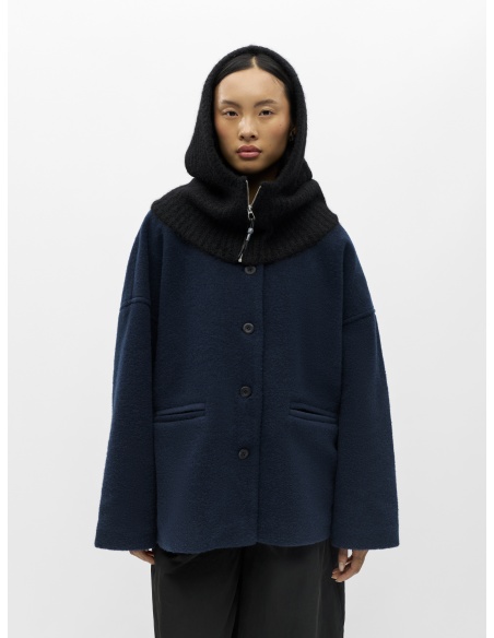 Cagoule Zip Black OBJMILU OBJECT - 1 | ACCESSORI